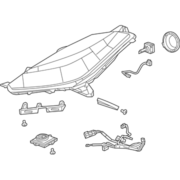 Chevy 84750165 Headlamp Assembly