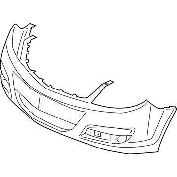 Saturn Bumper Cover - 25851546