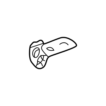 GM 84296085 Engine Cradle Plate, Front 84296085 GM Engine Cradle Plate, Front Illustration 1 of 1