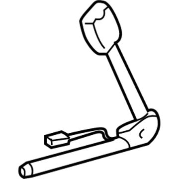 GM 19168784 Buckle, Titanium, Passenger Side 19168784 GM Buckle, Titanium, Passenger Side Illustration 1 of 1