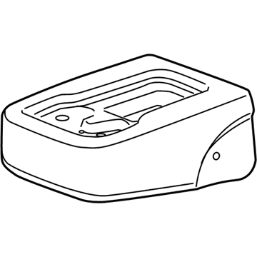 25863497 GM Seat Back Assembly, Front Illustration 1 of 1