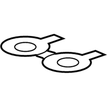 15855907 GM Seat Back Assembly Insert Illustration 1 of 1