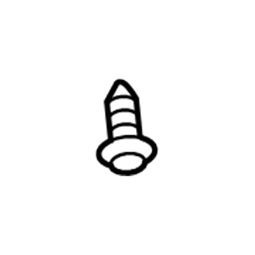 GM 25639958 Side Extension Retainer 25639958 GM Side Extension Retainer Illustration 1 of 1