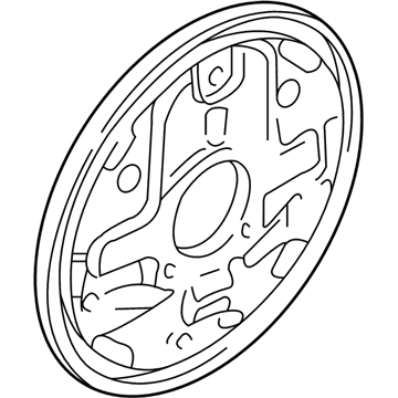 Chevy 18046186 Backing Plate