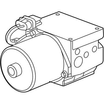 Chevy Trailblazer ABS Pump And Motor Assembly - 89027155