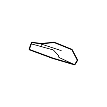 85617510 GM Access Cover, Passenger Side Illustration 1 of 1