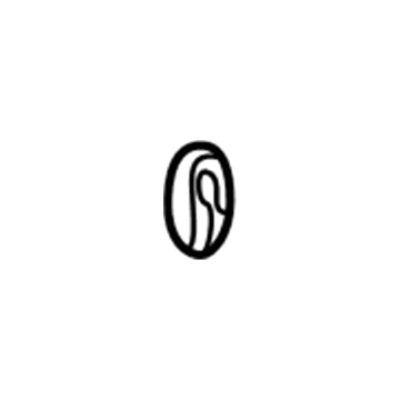 25671134 GM A/C Line Clip Illustration 1 of 1