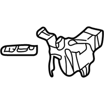 25731326 GM Accumulator Retainer Illustration 1 of 1