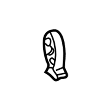 GM 25706753 A/C Line Clip 25706753 GM A/C Line Clip Illustration 1 of 1