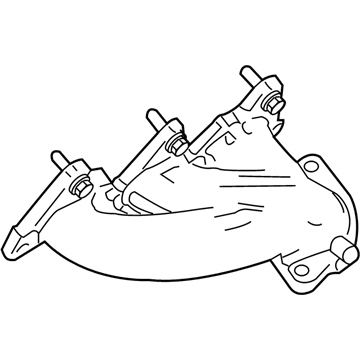 Chevy 12571101 Exhaust Manifold