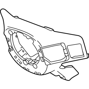 Chevy 85626405 Rear Shroud