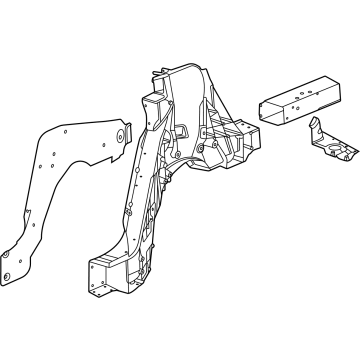 Chevy 85584987 Rear Rail Assembly