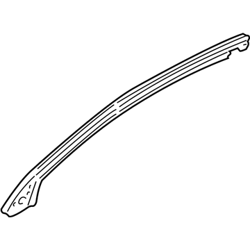 GM 22701123 Sealing Strip, Front Outer Driver Side 22701123 GM Sealing Strip, Front Outer Driver Side Illustration 1 of 1
