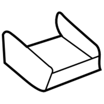 12473318 GM Front Cover, Passenger Side Illustration 1 of 1