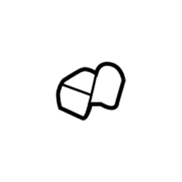 12478524 GM Inner Cover, Passenger Side Illustration 1 of 1