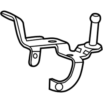 GM 55573523 Bracket, Upper Passenger Side 55573523 GM Bracket, Upper Passenger Side Illustration 1 of 1