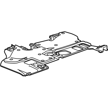 22813385 GM Lower Insulator, Driver Side Illustration 1 of 1