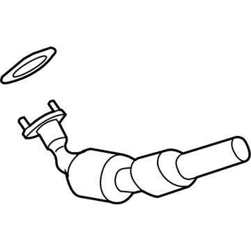 Chevy 22909887 Converter & Pipe