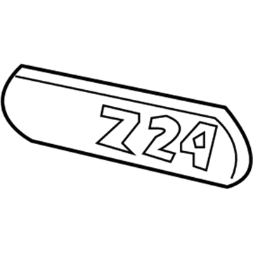 Chevy 88952266 Body Side Molding