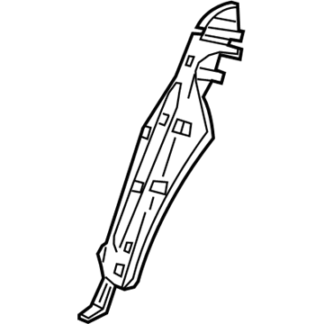 GM 22783978 Side Frame, Rear 22783978 GM Side Frame, Rear Illustration 1 of 1