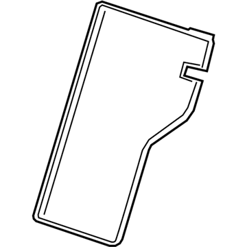 22822581 GM Carpet, Rear Illustration 1 of 1
