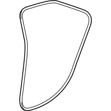 Cadillac 84056860 Weatherstrip On Body