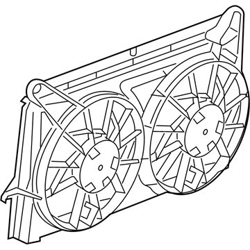 Chevy 15780788 Fan Shroud