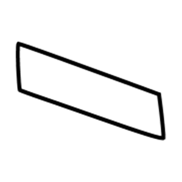 GM 10413185 Nameplate, Front 10413185 GM Nameplate, Front Illustration 1 of 1