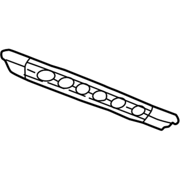 GM 10273739 Lower Molding Retainer, Front Passenger Side 10273739 GM Lower Molding Retainer, Front Passenger Side Illustration 1 of 1