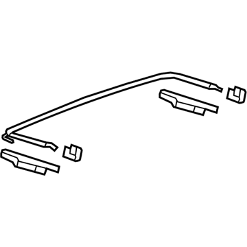 GM 23455113 Air Deflector 23455113 GM Air Deflector Illustration 1 of 1