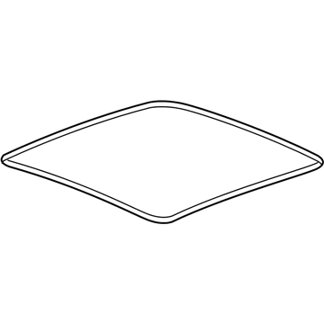 GM 84310441 Outer Weatherstrip 84310441 GM Outer Weatherstrip Illustration 1 of 1