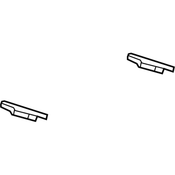 GM 23455120 Air Deflector Spring 23455120 GM Air Deflector Spring Illustration 1 of 1