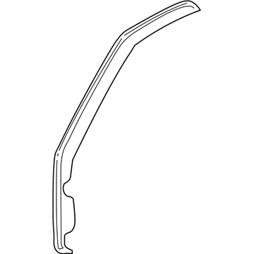 Cadillac 25687108 Door Weatherstrip