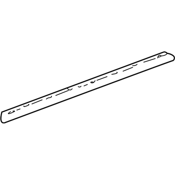 Cadillac 25641828 Lower Weatherstrip