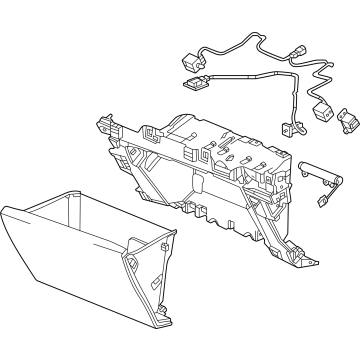 Cadillac ESCALADE IQ Glove Box - 85676605