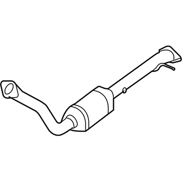 GM 15180206 Catalytic Converter 15180206 GM Catalytic Converter Illustration 1 of 1