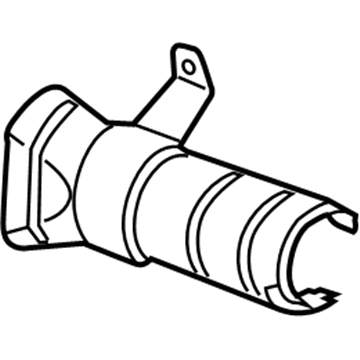 GM 25880206 Heat Shield 25880206 GM Heat Shield Illustration 1 of 1