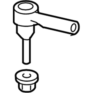 GM 19208276 Outer Tie Rod 19208276 GM Outer Tie Rod Illustration 1 of 1