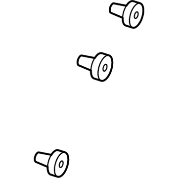 GM 94530590 Trim Panel Retainer 94530590 GM Trim Panel Retainer Illustration 1 of 1