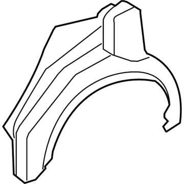 Pontiac 19183975 Outer Wheelhouse