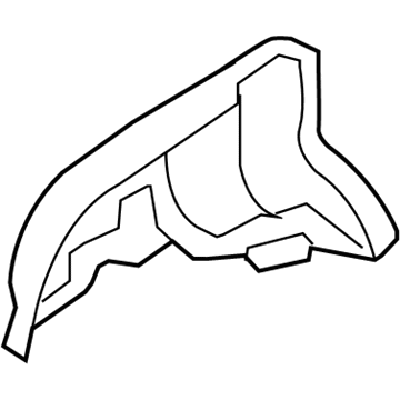 Pontiac 19204573 Inner Wheelhouse