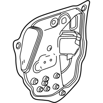 Cadillac 85166185 Water Deflector