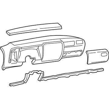 Chevy 15980868 Instrument Panel