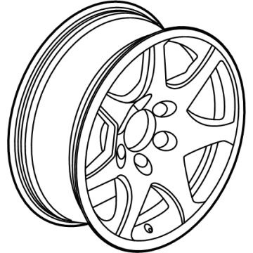 Chevy 84947816 Spare Wheel