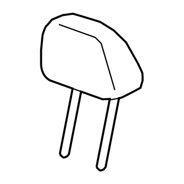 Chevy 42850120 Headrest