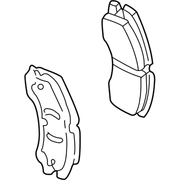 Cadillac Seville Brake Pads - 19213362