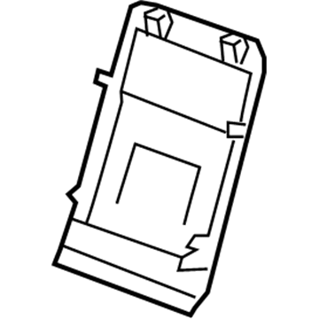 Cadillac 15893703 Seat Back Panel