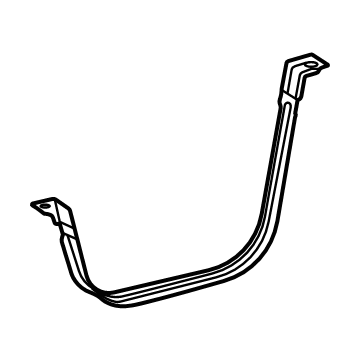 GM 42481338 Tank Strap, Passenger Side 42481338 GM Tank Strap, Passenger Side Illustration 1 of 1