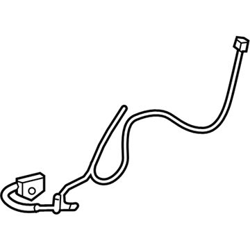 GM 84731503 Release Cable, Rear 84731503 GM Release Cable, Rear Illustration 1 of 1