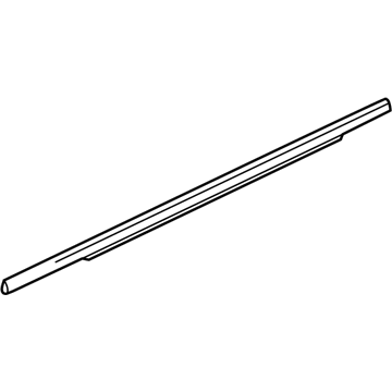 GM 42670502 Belt Molding, Front Driver Side 42670502 GM Belt Molding, Front Driver Side Illustration 1 of 1